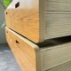 1980s pine chest of drawers