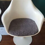 Set 4 armchairs Tulipe by Eero Saarinen Knoll International