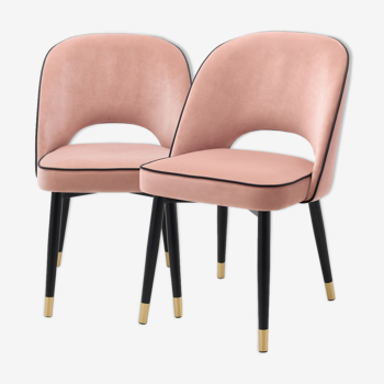 Pair of Pink Siena Armchairs