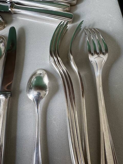 Christofle Boréal 30-piece cutlery set