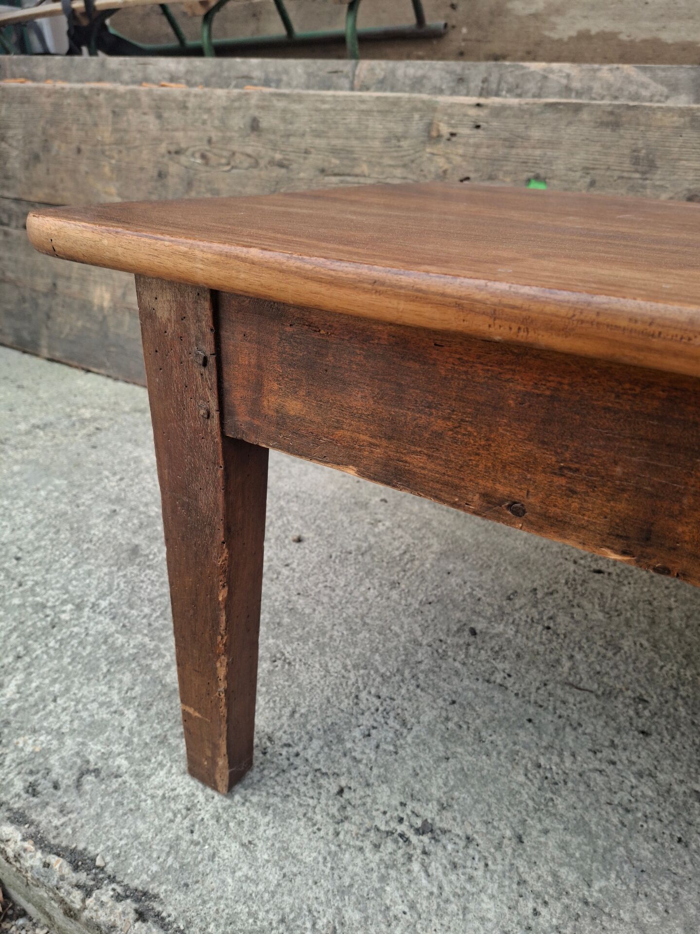 Rustic coffee table from the early 1900s.