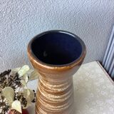 Vase fat lava Scheurich west Germany