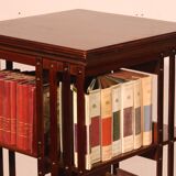 Revolving Bookcase with Iron Base - 19th Century