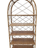 Étagère en Rotin des années 60 France