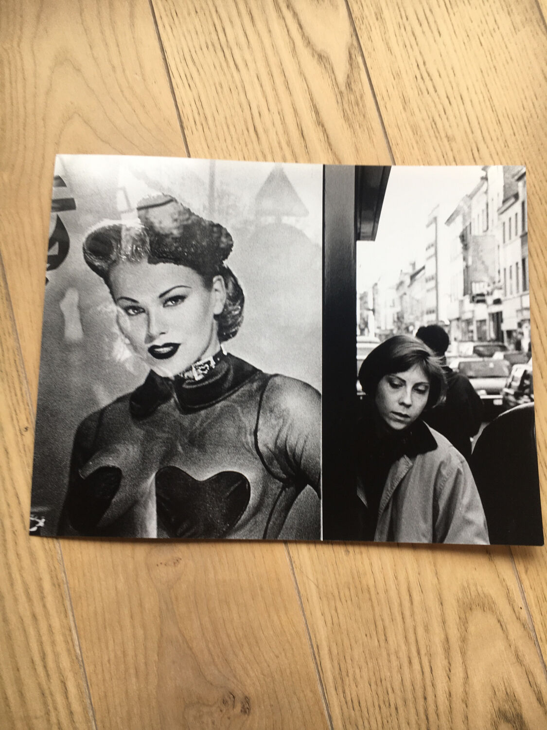 Original 90s event. Fashion poster woman