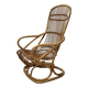 Fauteuil en rotin années 60