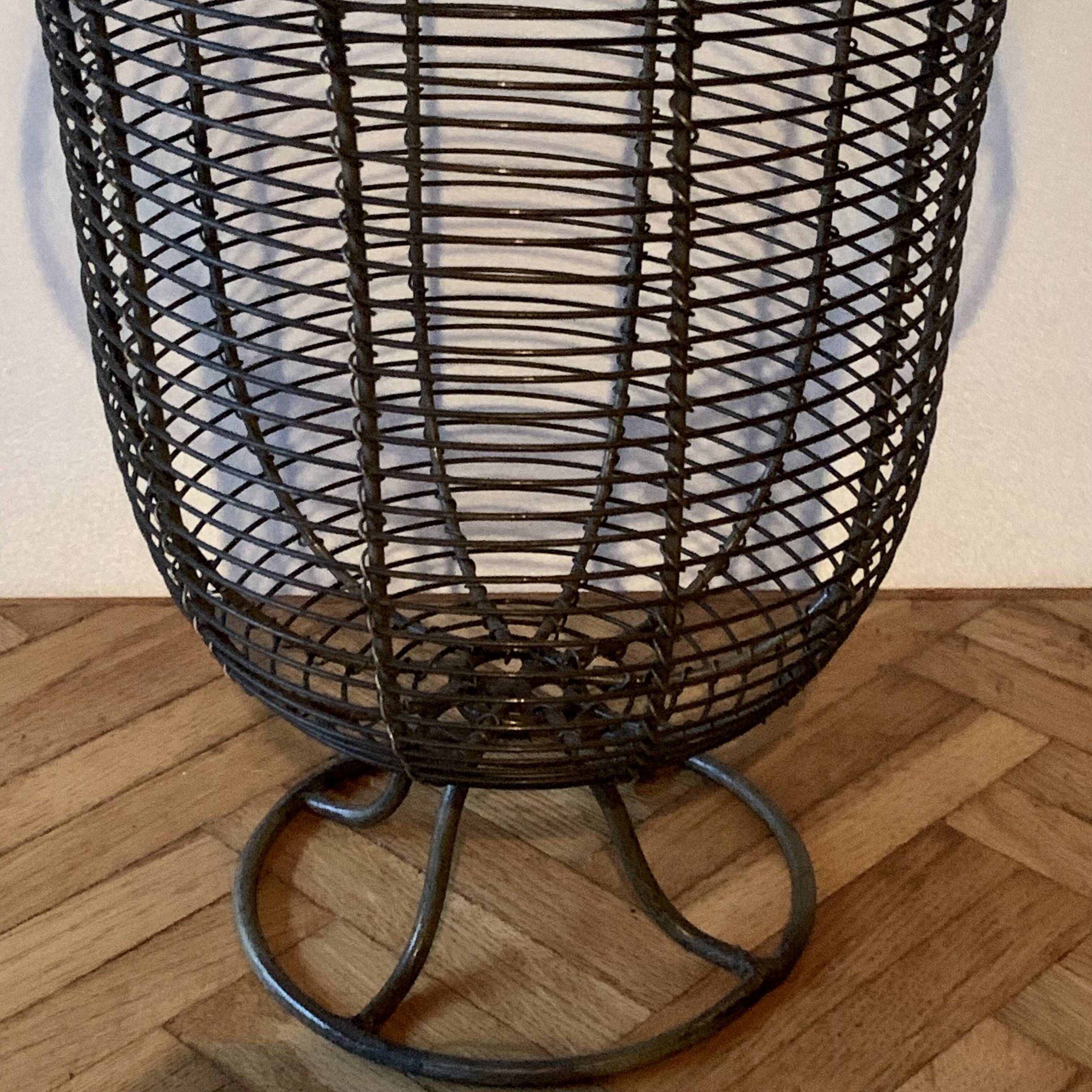 Old wire basket