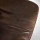 Vintage Mid-Century Danish Modern Leather Adjustable Easy Chair and Ottoman
