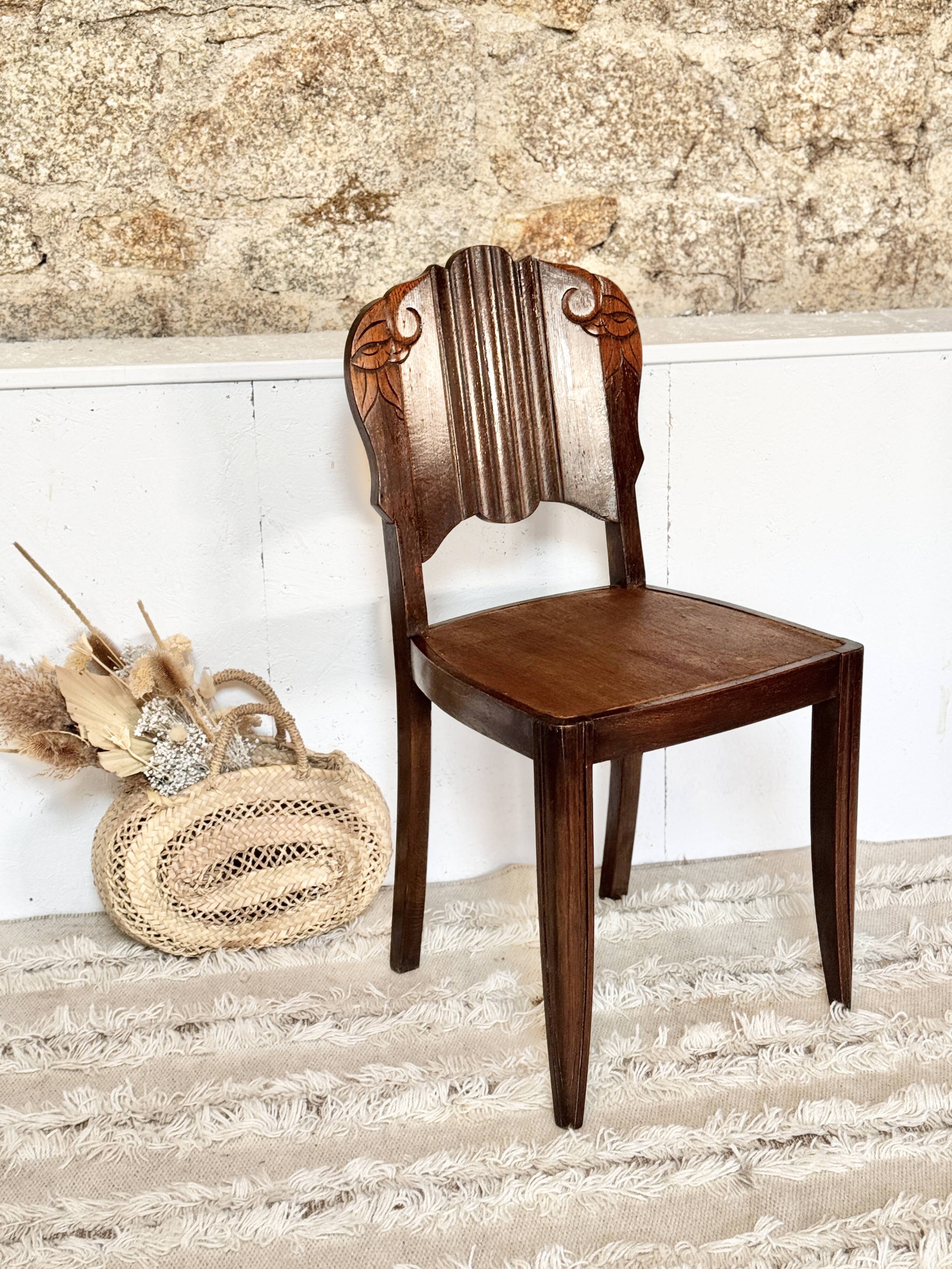 Chaise art deco