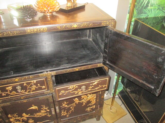 Oriental pattern furniture