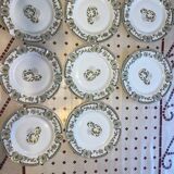 Limoge porcelain plate, Mozart Chantouny