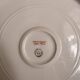 Large Plate 29 cm Salad Bowl Limoges Porcelain Blue Gold Betoule & Legrand