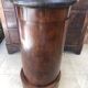 Somno empire period, flamed mahogany, anthracite Sainte-Anne marble
