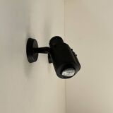 Pair of vintage Zodiac wall lights by Jacques Biny, matte black, France 1960s