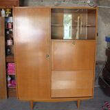Vintage secretary cabinet
