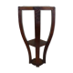 Sharness, wooden Art Deco plant holder, feet in an arc. Art Deco era