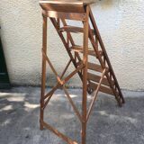 Wooden stepladder