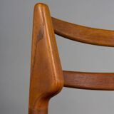 Mid-Century Danish Teak Chairs, 1960s, Set of 3