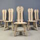 Vintage dining chairs by Depuydt, Belgium, set of 6 - 1960s