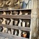 Ancien grainetier , meublé casiers en bois