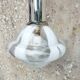 Suspension en verre vintage