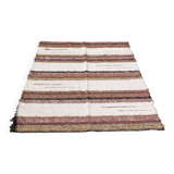 Handmade recycled cotton rug - Multicolor