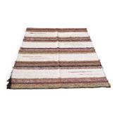 Handmade recycled cotton rug - Multicolor