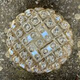 Space Age round wall lamp designed by Alois Gangknofner for Erco Leuchten, Germany, 1960s.