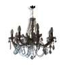 Crystal chandelier in Murano glass