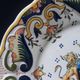 collectible plate decor Rouen Mont Saint Michel handmade