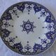 Assiette plate  sarreguemines modele cluny  fin 19ème