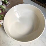 Vintage earthenware soup kitchen - 50s - model F.P Anna - decoration red flowers