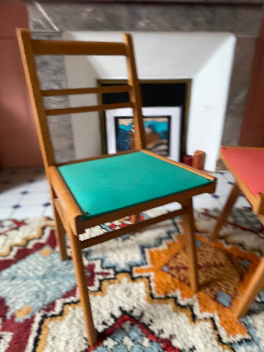 Duo de chaises des années 50