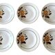 6 old earthenware soup plates from Saint-Amand (North)