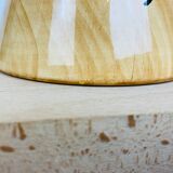 Vase Grandjean Jourdan form diabolo cat, ceramic wood effect