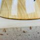 Vase Grandjean Jourdan form diabolo cat, ceramic wood effect