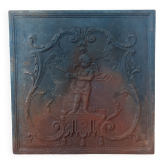 Cast iron fireback