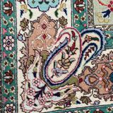 Tapis vintage persan de Tabriz fait main 300x395 cm