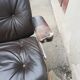 Fauteuil cuir Stoll