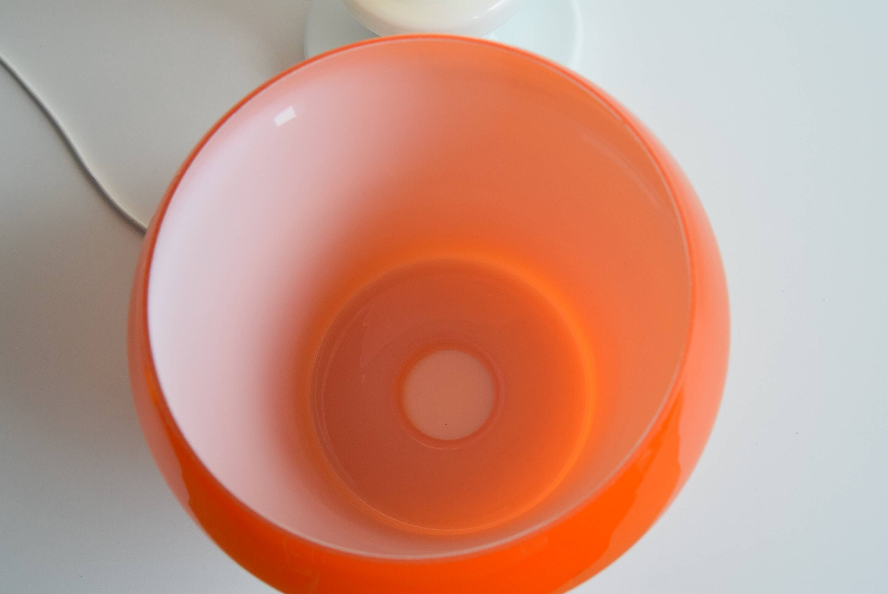 Mid-century glass table lamp by Stepan Tabera