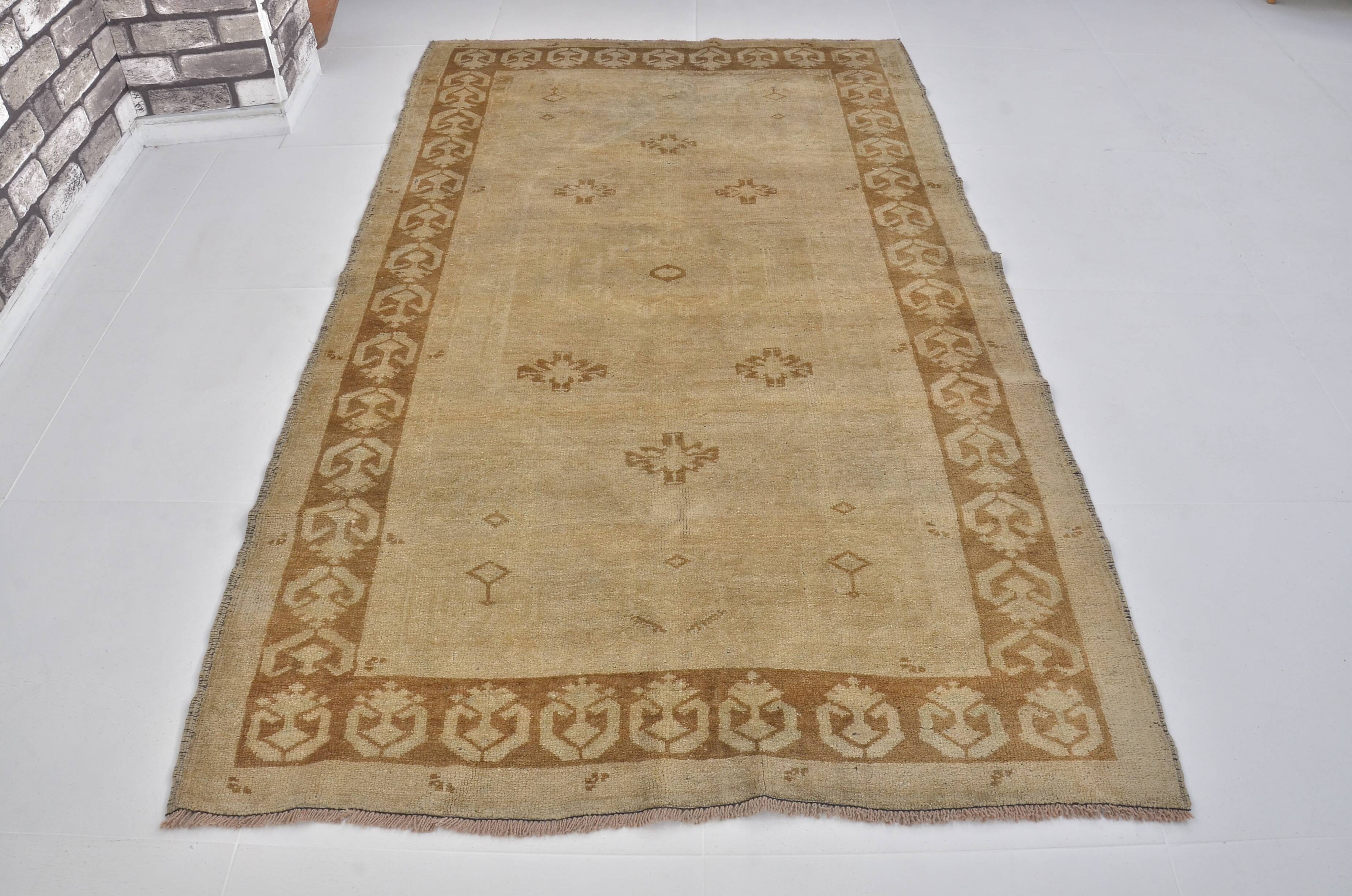 Tapis Oushak orange et marron sku A48