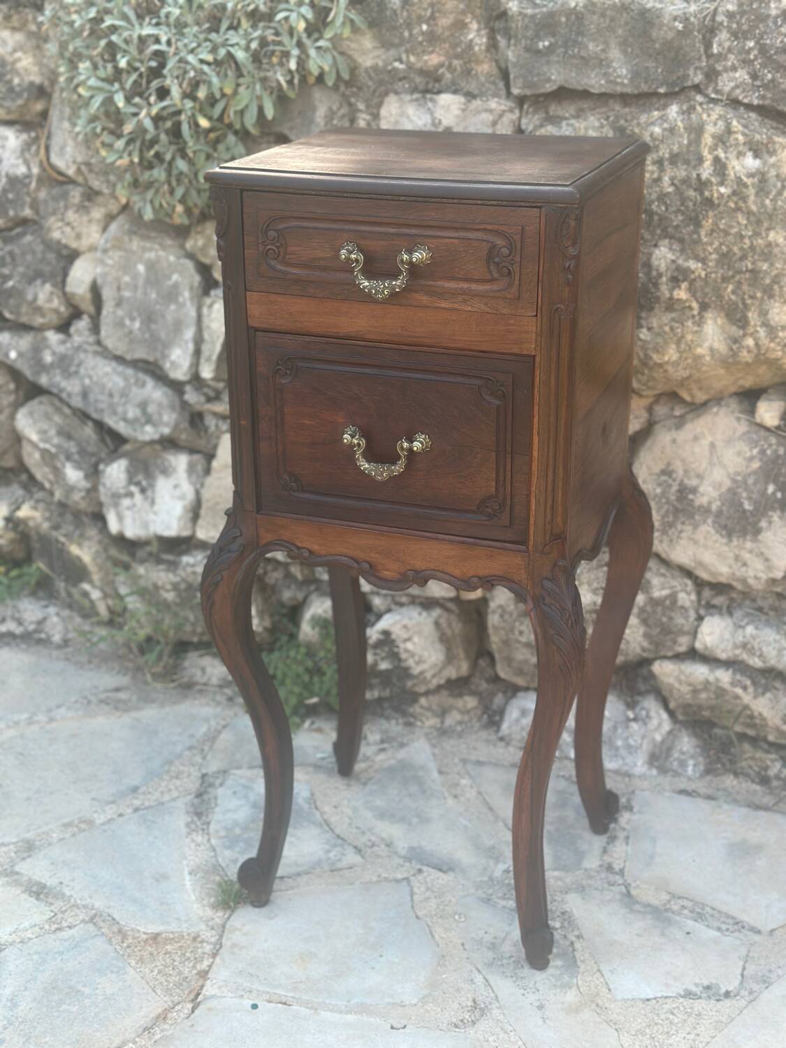 little Louis XV style flying table in rosewood, 19th century