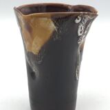 VASE Handkerchief in glazed ceramic handmade VALLAURIS