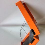 Miroir de courtoisie du milieu du siècle design danois