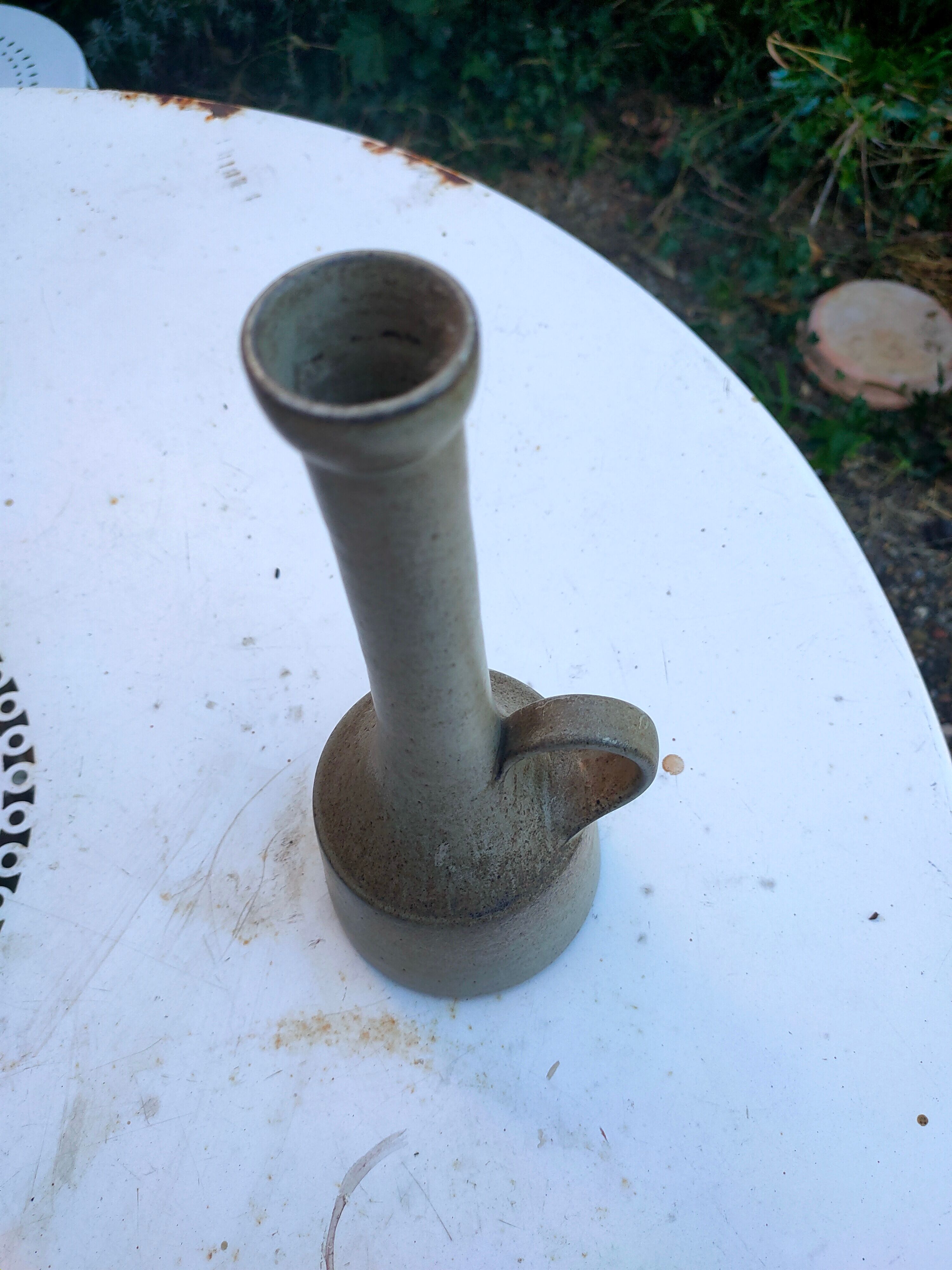 Minimalist sandstone vase