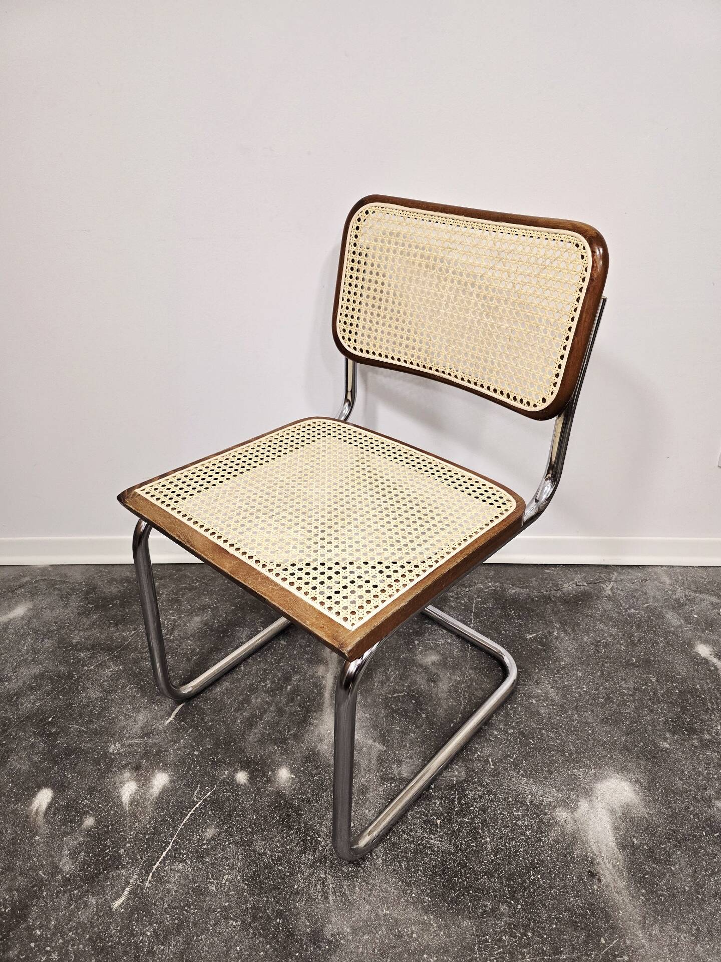 Chaise Cesca rénovée, années 90