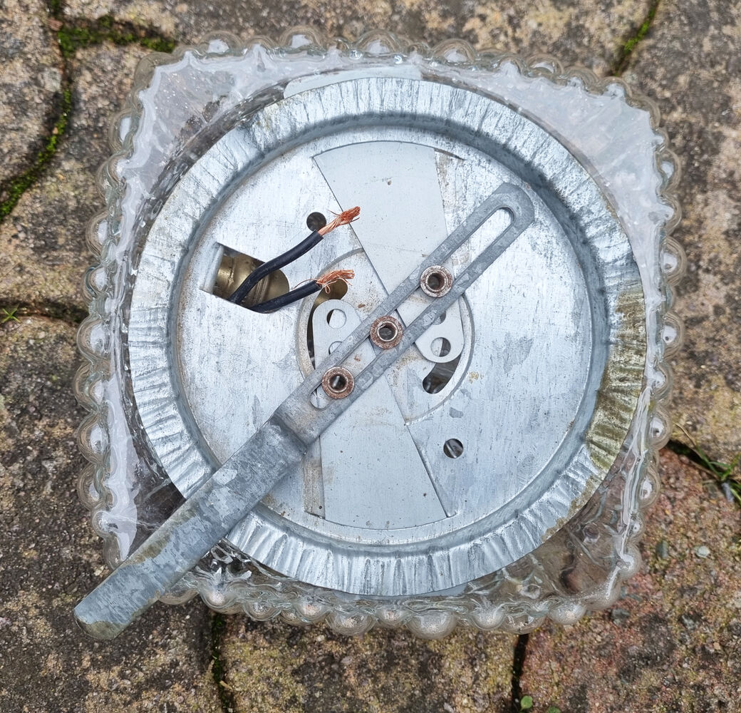 Ceiling lamp / wall lamp "Bubble", Héléna Tynell, 60s