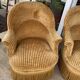 Pair of Crapaud armchairs