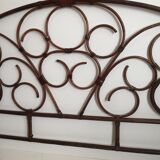 Rattan bedhead