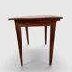 Petite table de ferme rustique en bois massif – Fin XIXe / Début XXe